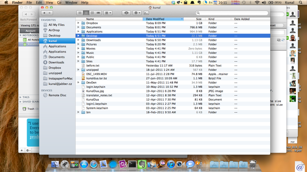 Finder Remembers Folder Sizes
